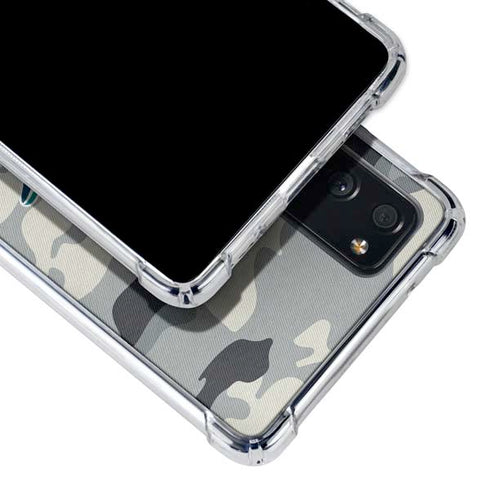 NFL Miami Dolphins Camo Galaxy S20 FE Clear Case